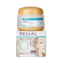 کرم شب ضد چروک کیوتن رگال مناسب پوست های نرمال تا مختلط ۵۰ میلی لیتر