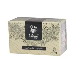مخلوط چای سیاه و وانیل نیوشا ۲۰ عددی