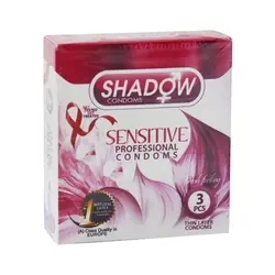 کاندوم شادو مدل Sensitive بسته 3 عدد