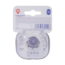پستانک ارتودنسی بیبی لند کد 485 مدل شب تاب مناسب نوزادان 6 تا 18 ماهه