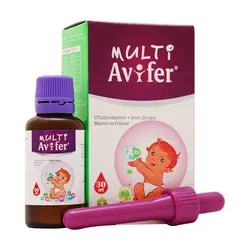 قیمت قطره مولتی آویفر آویوال 30 میلی لیتر - Multi Avifer