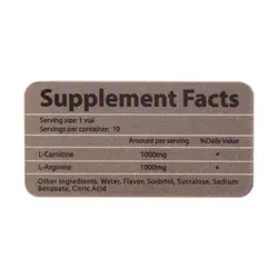 خرید و قیمت ویال ال کارنیتین و ال آرژنین نورم لایف 10 عدد