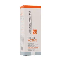 کرم ضد آفتاب SPF50 فیلتر اکتیو ژاک آندرل پاریس پوست چرب