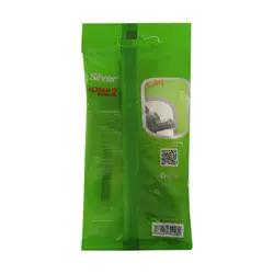 خرید و قیمت خودتراش 2 لبه مدل نرمال 2 حساس سیلور 5 عدد