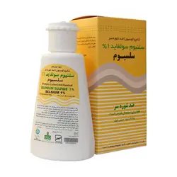 شامپو ضد شوره سلنیوم سولفاید 1 درصد دنیای بهداشت 150 میلی لیتر