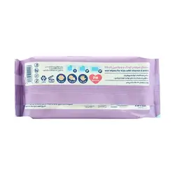 خرید و قیمت دستمال مرطوب کودک انواع پوست مای بی بی 70 عدد