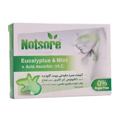 قیمت آبنبات سرد مکیدنی اکالیپتوس بدون قند ناتسور 12 عدد