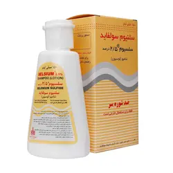 شامپو ضد شوره سلنیوم سولفاید 2.5 درصد دنیای بهداشت 150 میلی لیتر
