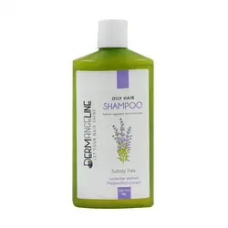 شامپو فاقد سولفات تنظیم کننده چربی کف سر درم انجلین 250 میلی لیتر