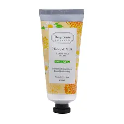 کرم مرطوب کننده دست و صورت شیر و عسل دیپ سنس سی گل 60 میلی لیتر