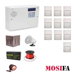 پکیج دزدگیر اماکن سایلکس سیمکارتی مدل SF10