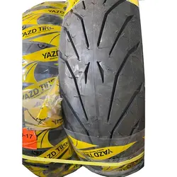 لاستیک موتور سیکلت یزد تایر سایز 17-110/70