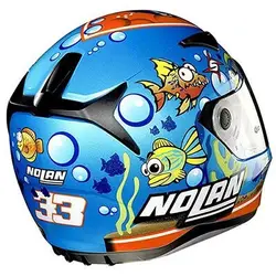 کلاه کاسکت نولان مدل آکواریوم Nolan N60-5 M.Melandri Aquarium