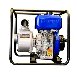 موتور پمپ هیوندای HW340-DP | موتورپمپ دیزلی 3 اینچ هندلی با توان 6 اسب بخار