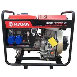 موتوربرق کاما دیزلی مدل KDE7000E | موتور برق 5 کیلووات