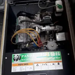 ژنراتور گازسوز سوزوکی 6 کیلو وات | موتور برق کوپله چین