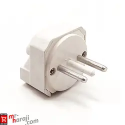 سه شاخ 2 سوکت تلفن