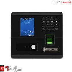 دستگاه حضور و غیاب تشخیص چهره نانوتایم ZK BF500