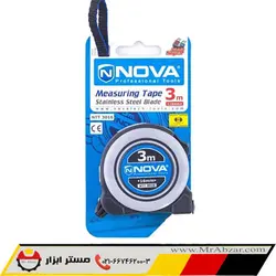 متر 3متری نووا 3016 | ابزارالات نووا | فروش اینترنتی ابزارآلات نووا - مستر ابزار
