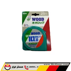 متر دستی وود 10 متری - مستر ابزار | فروشگاه اینترنتی ابزارآلات