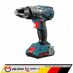 کیت دریل پیچ گوشتی چکشی شارژی براشلس 20 ولت 8905k رونیکس - مستر ابزار | فروشگاه اینترنتی ابزارآلات