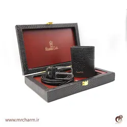 ست کیف پول و کمربند لاکچریmrc1836