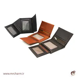 کیف پول مردانه همراه جا کارتی جداگانه mrc11465