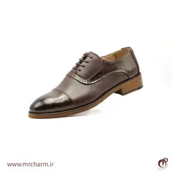 ست کفش و کمربند مردانه چرم mrc5011