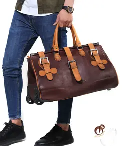 چمدان تمام چرم بردیا مدل mrch30042