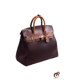 کیف مسافرتی تمام چرم مدل آریوس mrch 30036