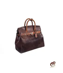 کیف مسافرتی تمام چرم مدل آریوس mrch 30036