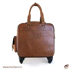 چمدان تراولی چرم mrc168-17
