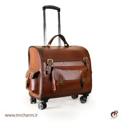 چمدان خلبانی ست اداری چرم mrc168-10