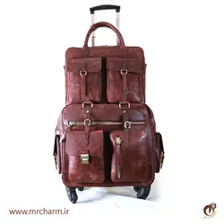 چمدان و کیف اداری چرم زرشکی mrc168-06