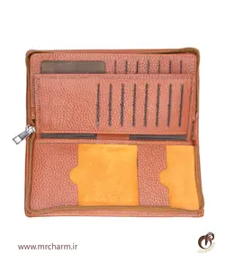 کیف دسته چک و مدارک چرم mrch11457