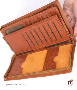 کیف دسته چک و مدارک چرم mrch11457