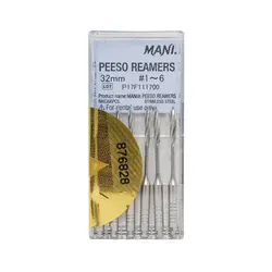 پیزوریمر طول ۳۲ Peeso Reamers - فروشگاه اینترنتی تجهیزات دندانپزشکی مستر دندون