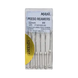 پیزوریمر طول ۳۲ Peeso Reamers - فروشگاه اینترنتی تجهیزات دندانپزشکی مستر دندون