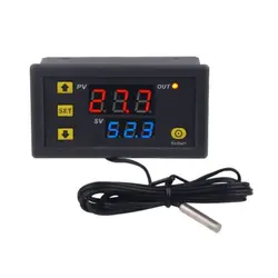 ماژول کنترلر و ترموستات دمای سیم دار W3230