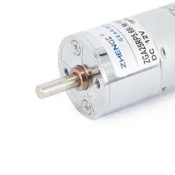 موتور DC گیربکس دار 12 ولت ZGA25RP