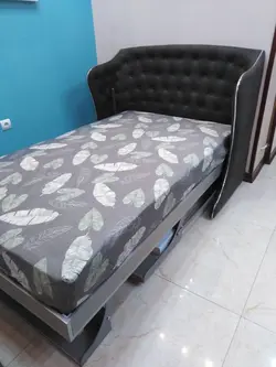 تخت تاشو یک نفره سایز 90