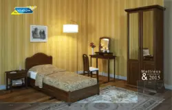 تخت ژورژیا خوشخواب با کشو عرض 100