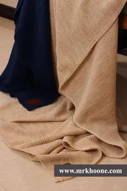 شال مبل انگلیش هوم ساده رنگ کرم