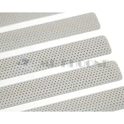 پرده کرکره فلزی نقره ای پرفراژ 25 میلیمتری