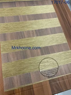 پرده زبرا سبز مغز پسته ای ساده