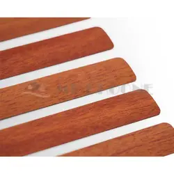 پرده کرکره فلزی عسلی طرح چوب 16 میلیمتری