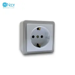 پریز روکار ارت دار پارت الکتریک 4051