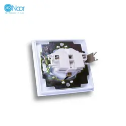 پریز ارت دار توکار با مغزی پلاستیکی پارت 5155