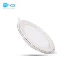 چراغ ال ای دی سقفی دورشیشه‌ای توکار گرد 30 وات پارس شهاب