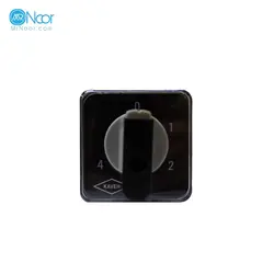 کلید گردان 16CM014 یک پل چهار حالته با صفر کاوه